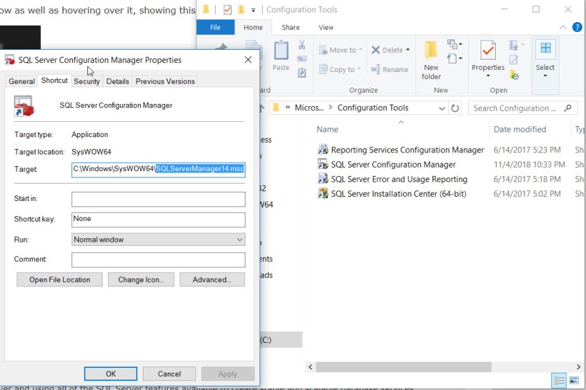 SQL Server Configuration Manager – The remote procedure call failed ...
